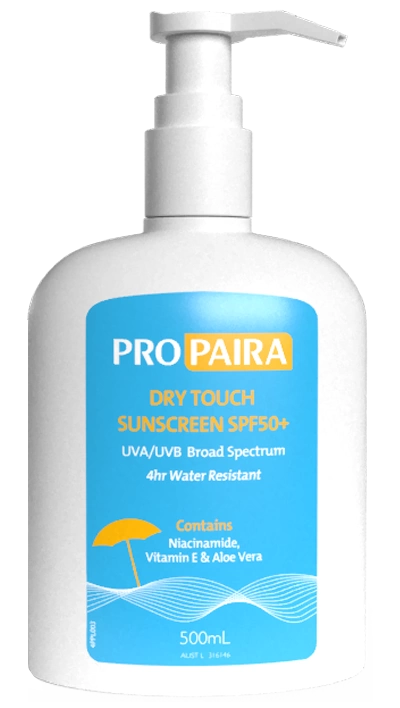 PROPAIRA Dry Touch Sunscreen SPF50+ 500ml